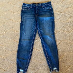 Maurices Dark Blue Skinny Jeans